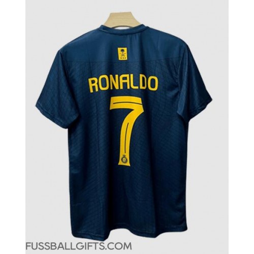 Al-Nassr Cristiano Ronaldo #7 Fußballbekleidung Auswärtstrikot 2023-24 Kurzarm